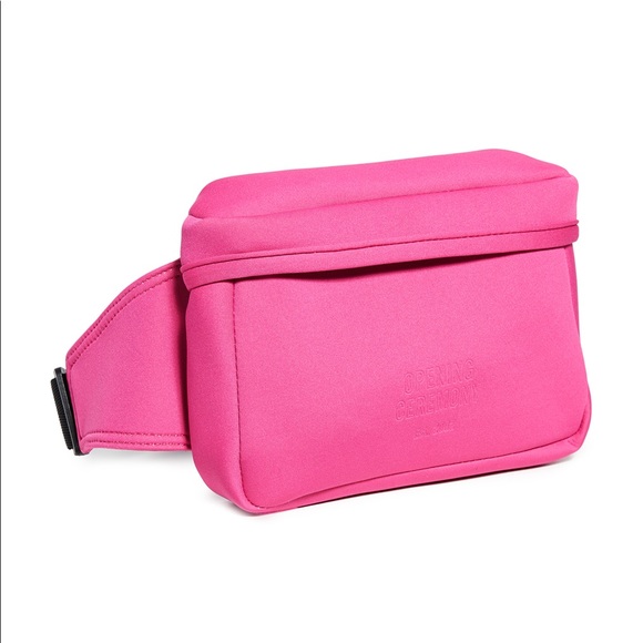 Opening Ceremony Accessories - Opening Ceremony Neoprene Fanny Pack
